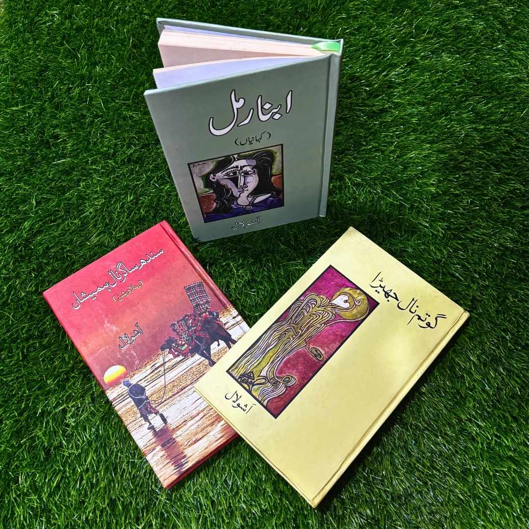 Ashu Lal Three Books Set گوتم نال جھیٹرا | سندھ ساگر نال ہمیشاں | ابنارمل