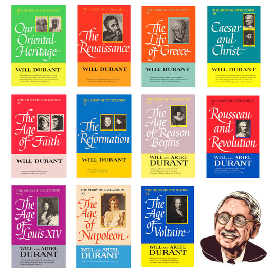 The Story of Civilization  | Volumes : Set in 11 | Will & Ariel Durant
