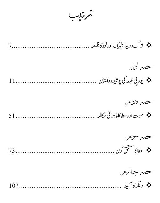 Armaghan-e-Marg  ارمغان مرگ  The Gift of Death Jacques Derrida