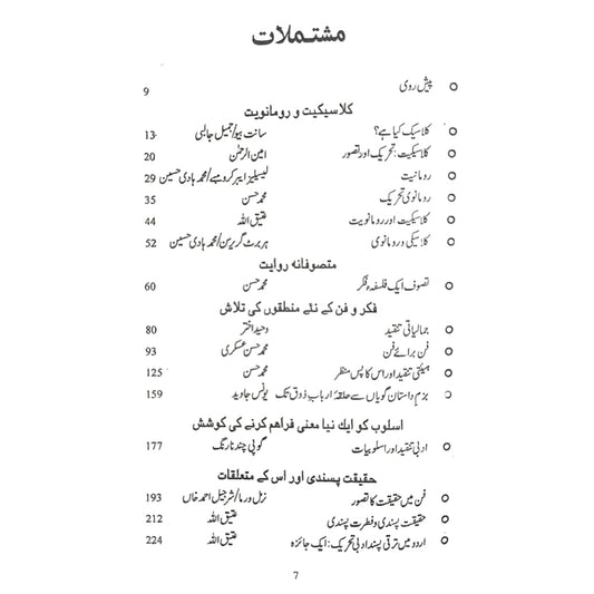 تنقیدکی جمالیات تصورات | Tanqid Ki Jumaliyat Atiq Ullah