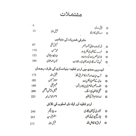 مشرقی شعریات اور اردو تنقید کا ارتقا | تنقیدکی جمالیات | Tanqid Ki Jumaliyat Atiq Ullah