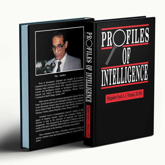 Profiles of Intelligence | Pakistan History | English Book | Fiction House
