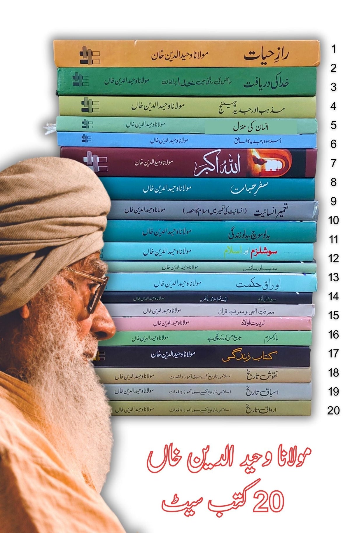 20 کتابوں کا سیٹ | مولانا وحید الدین خان | کتابوں کی ڈیلز 